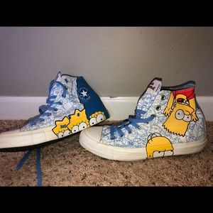 Converse the simpsons shoes